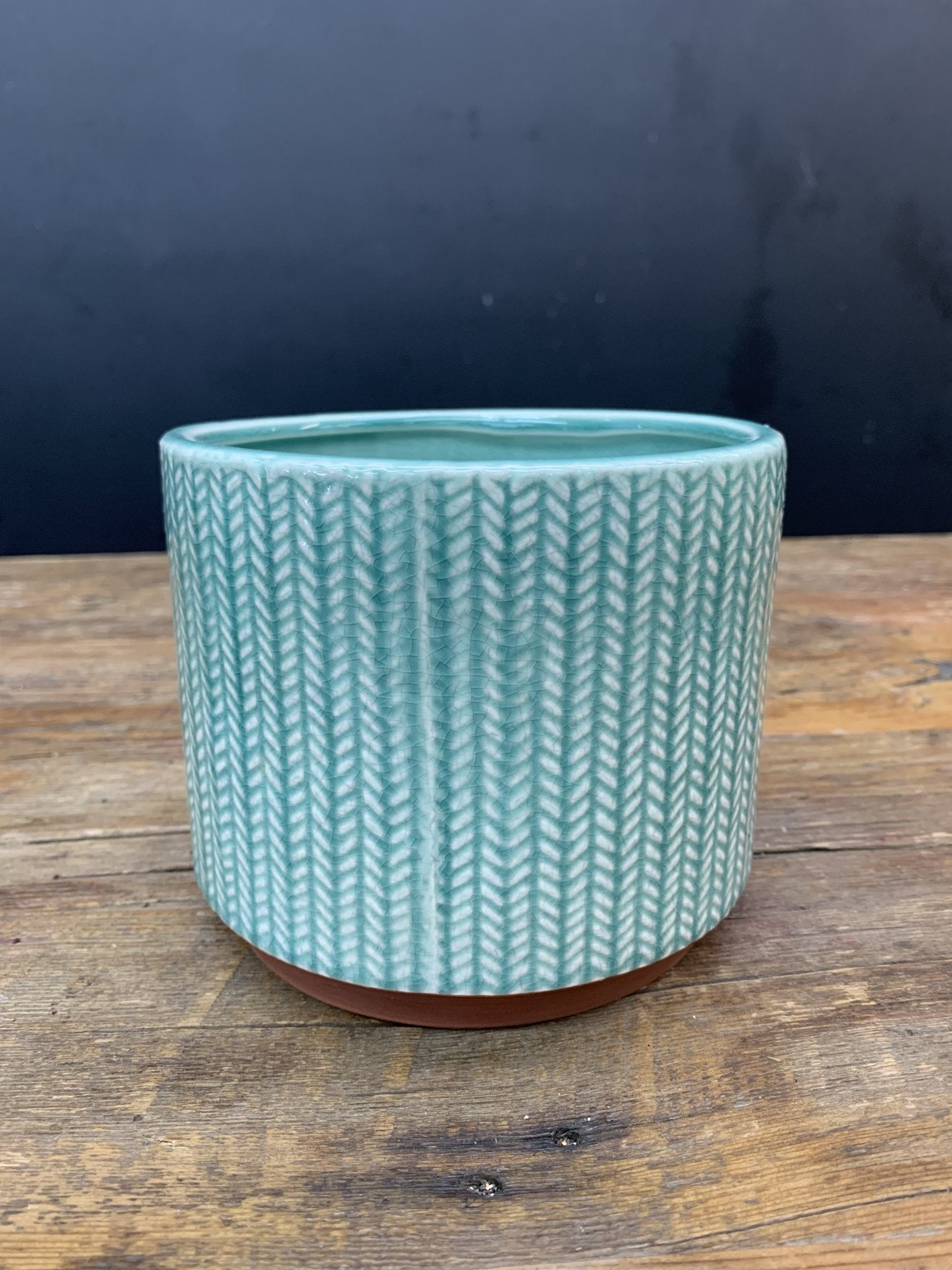 Blue Arrow Pattern - Satellite Garden Centre