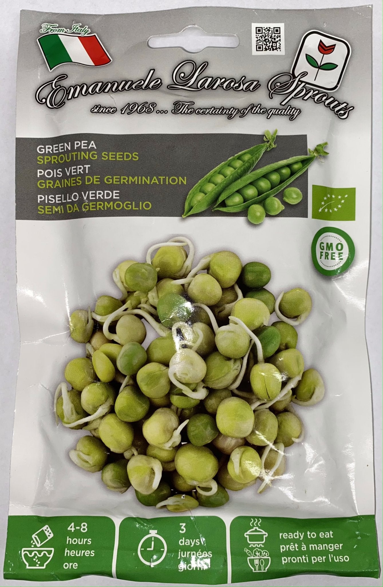 Green Pea Sprouting Seeds - Satellite Garden Centre