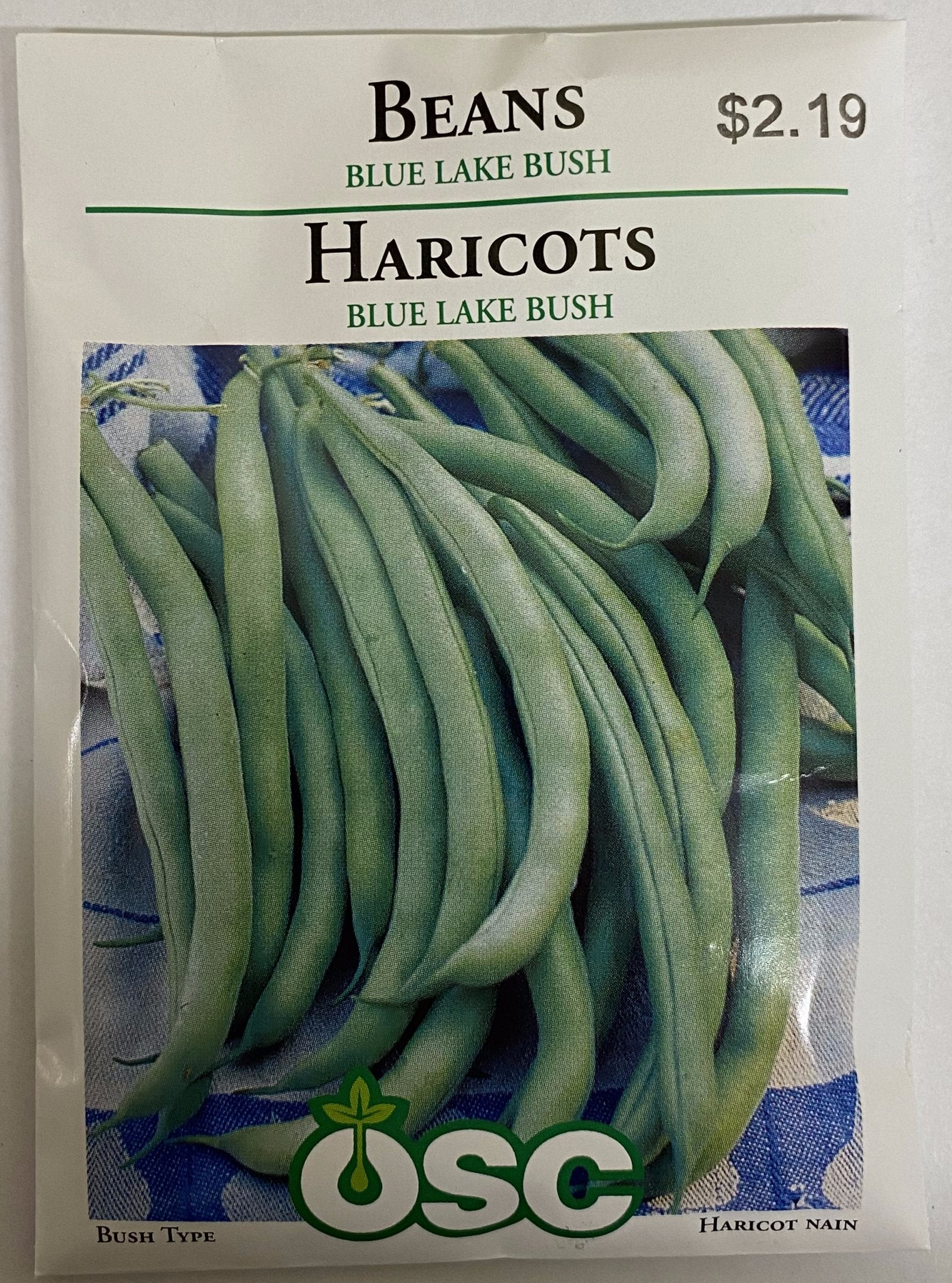 Beans - Blue Lake Bush - Satellite Garden Centre
