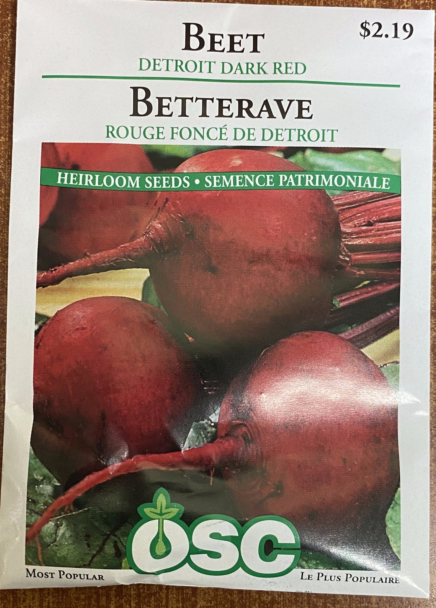 Beet - Detroit Dark Red - Satellite Garden Centre