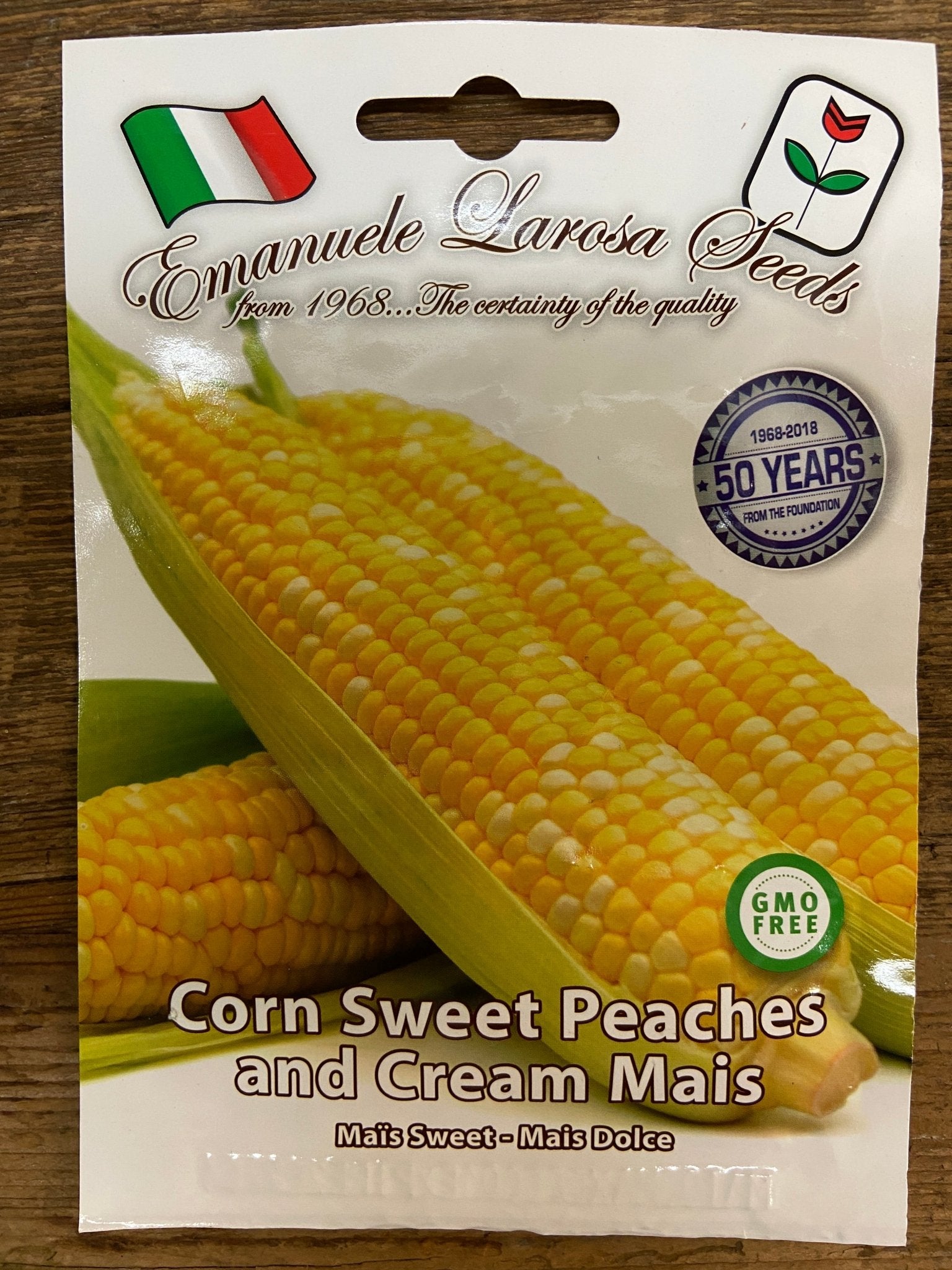 Corn Sweet Peaches - Satellite Garden Centre