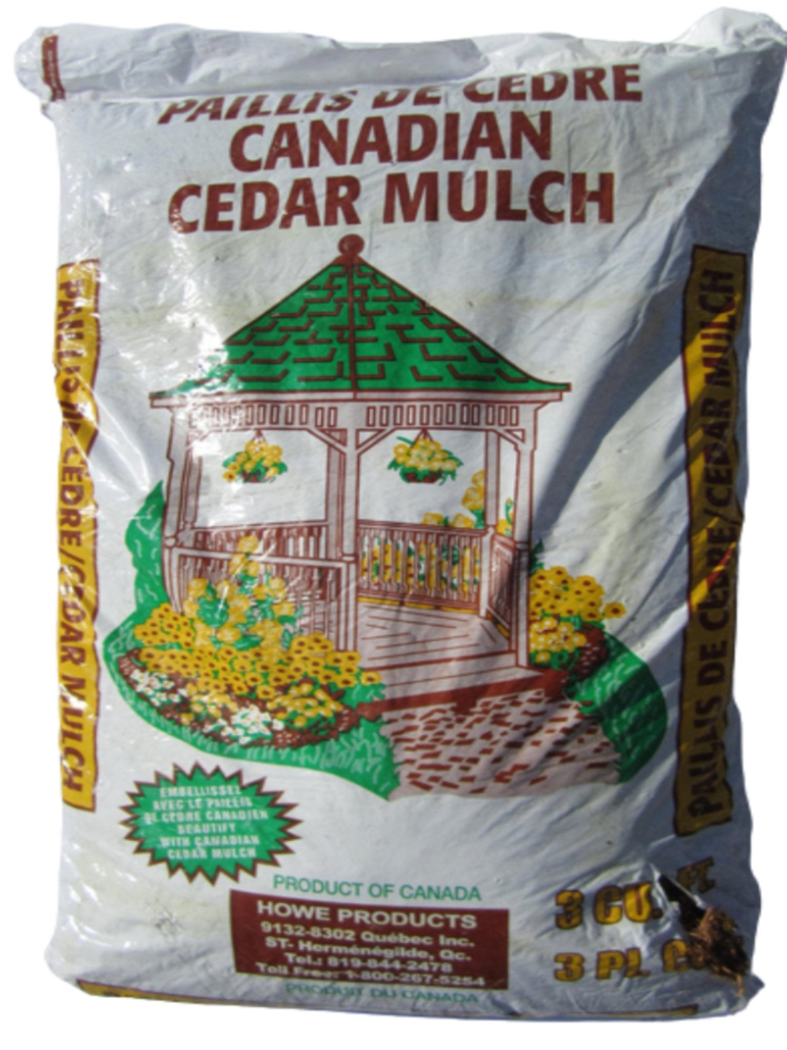 Howe Canadian Cedar Mulch 3cu.ft. - Satellite Garden Centre