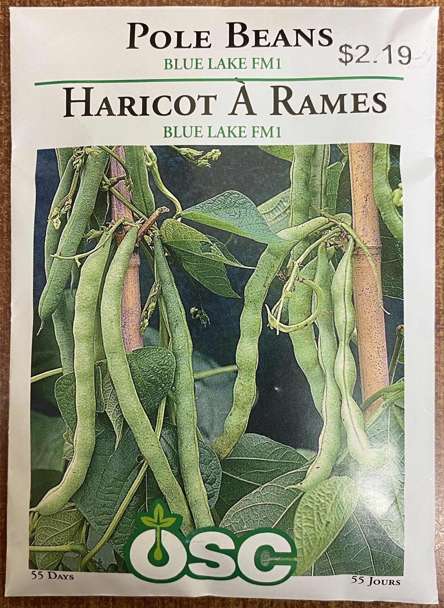 Pole Beans - Blue Lake FM1 - Satellite Garden Centre