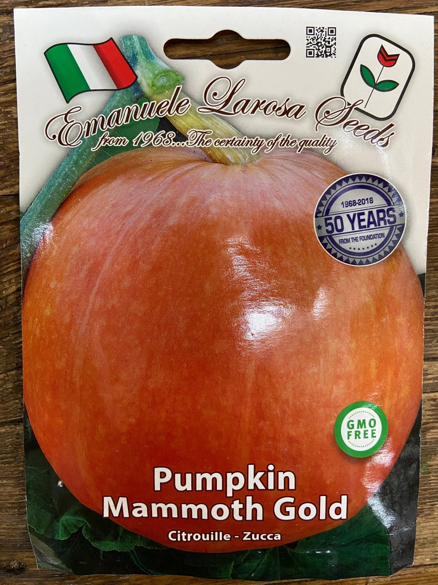 Pumpkin Mammoth Gold - Satellite Garden Centre