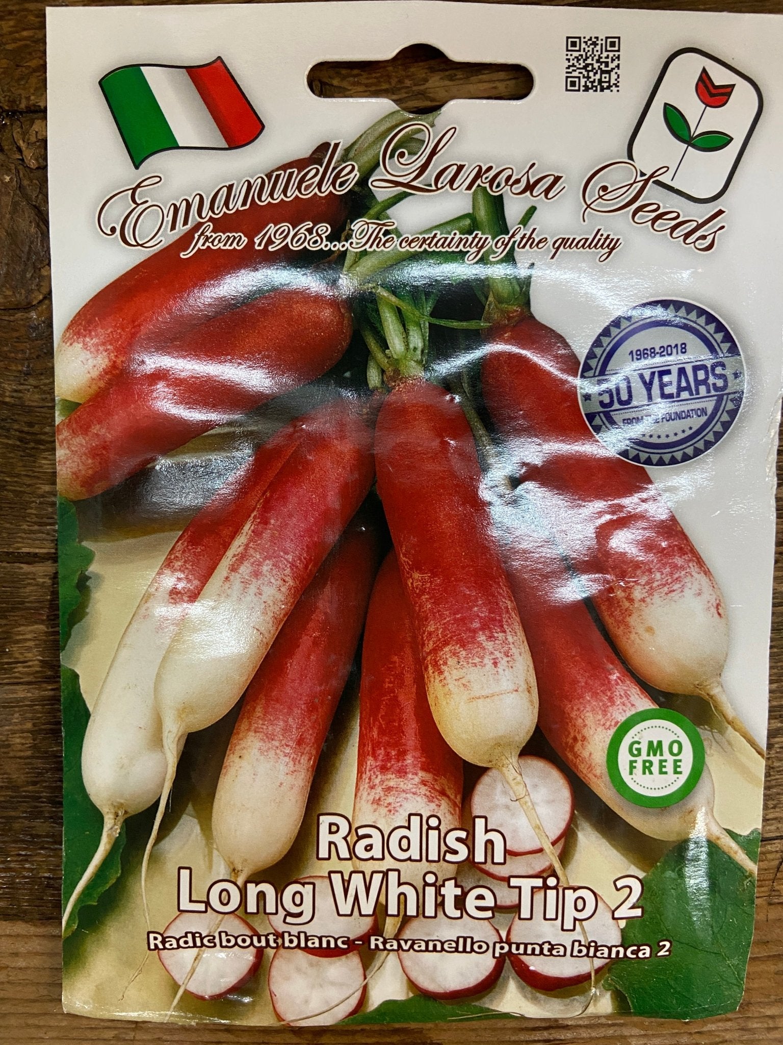 Radish Long White Tip 2 - Satellite Garden Centre