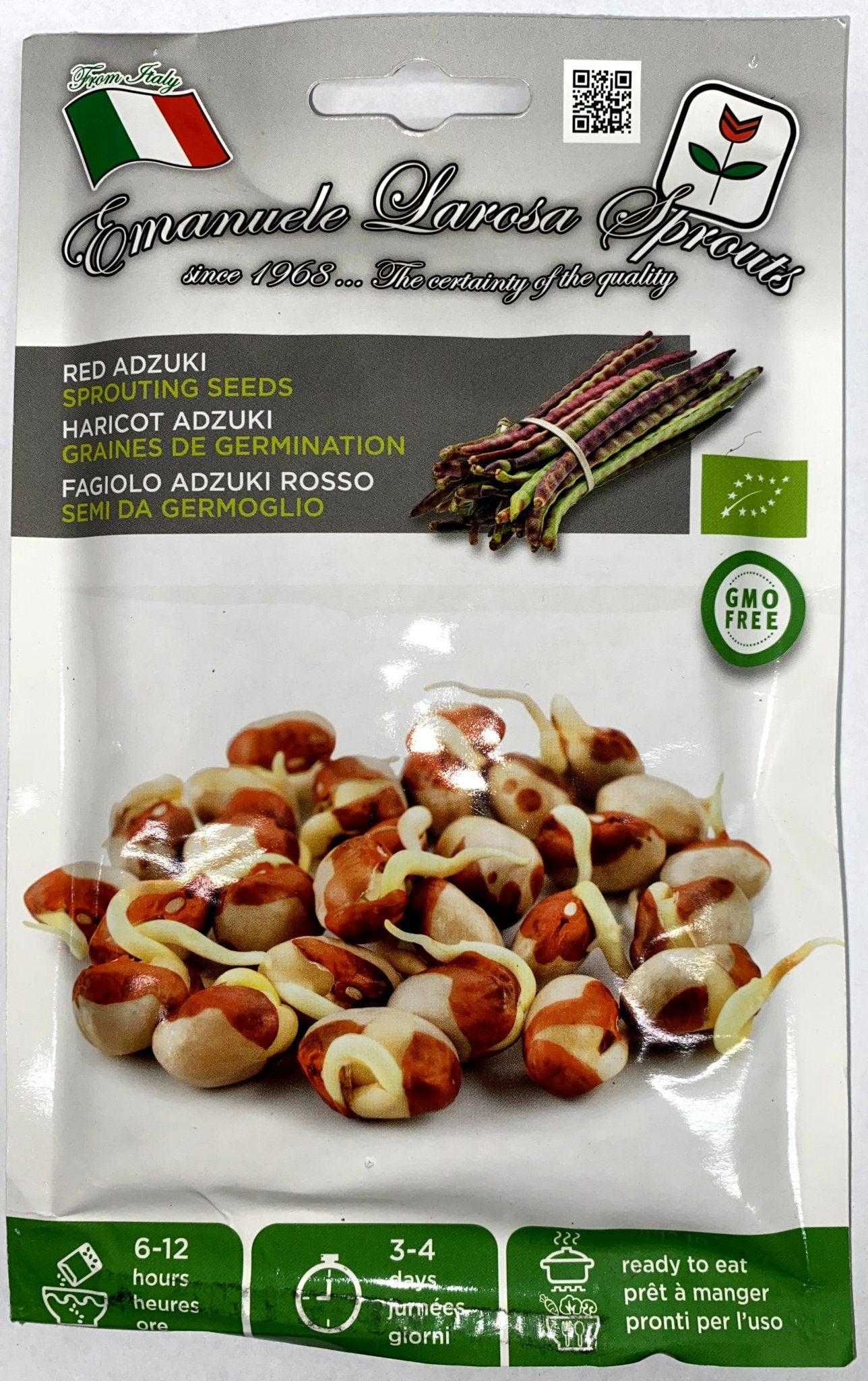 Red Adzuki Sprouting Seeds - Satellite Garden Centre