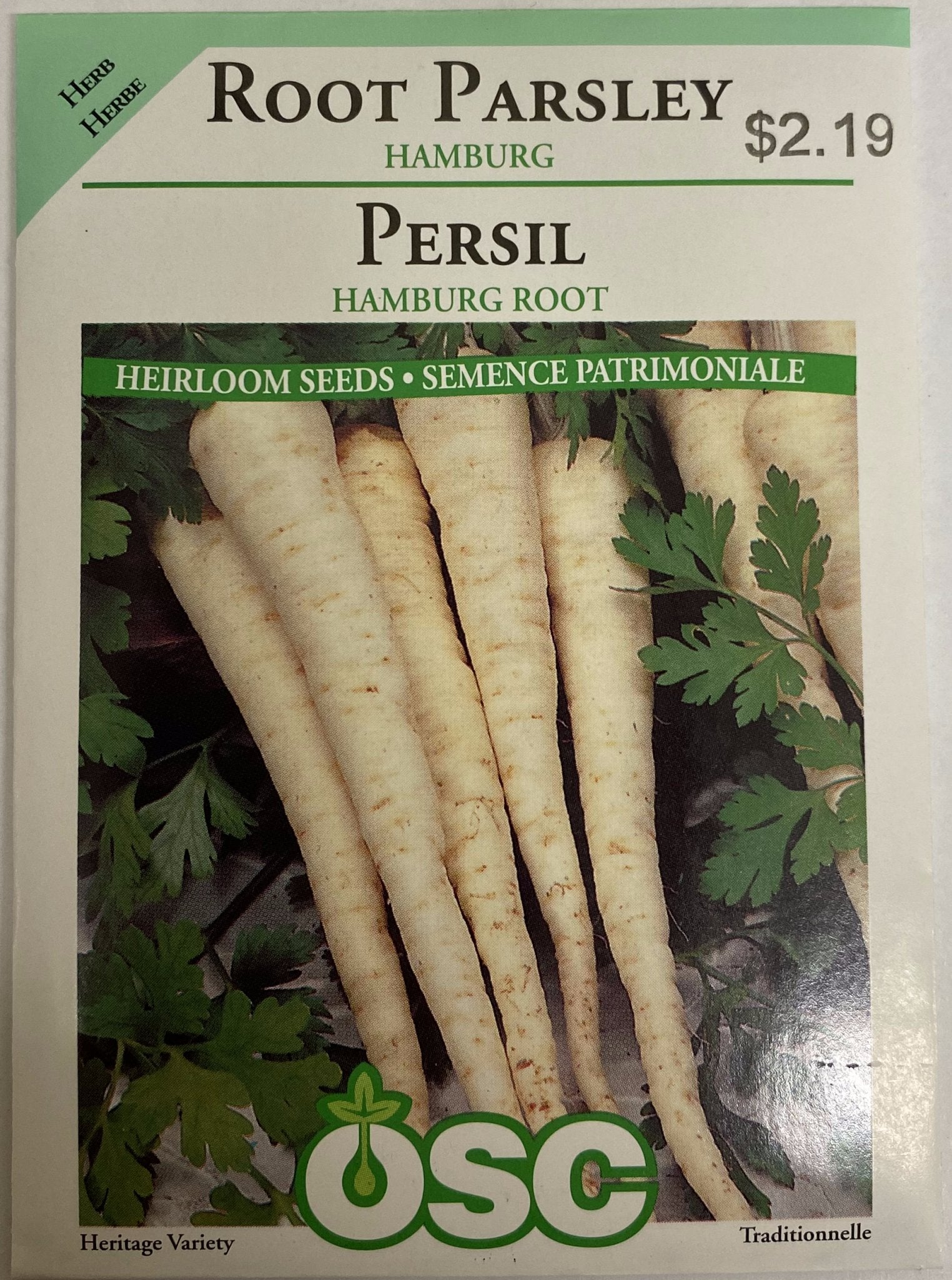Root Parsley - Hamburg - Satellite Garden Centre