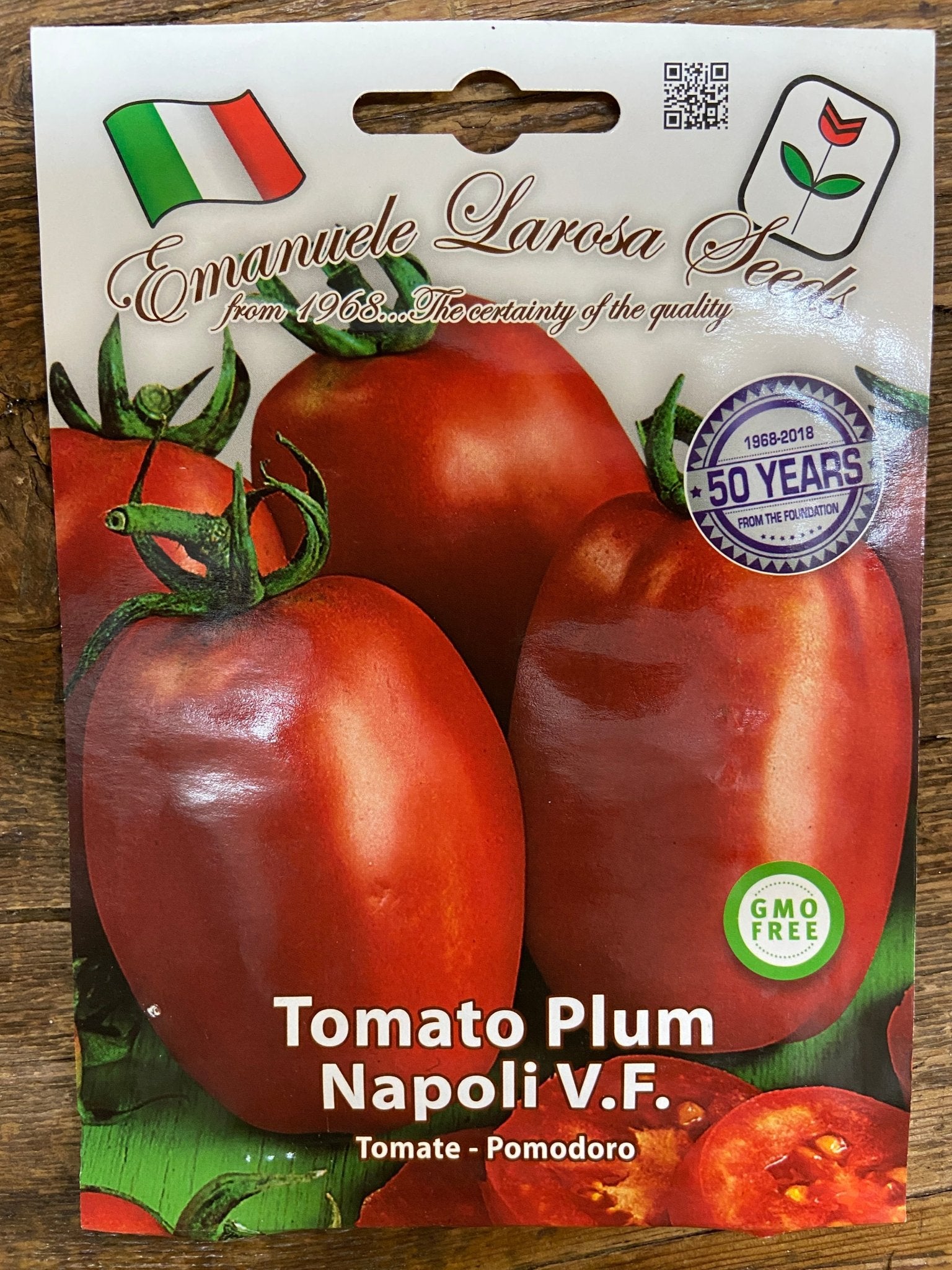 Tomato Plum Napoli V.F. - Satellite Garden Centre
